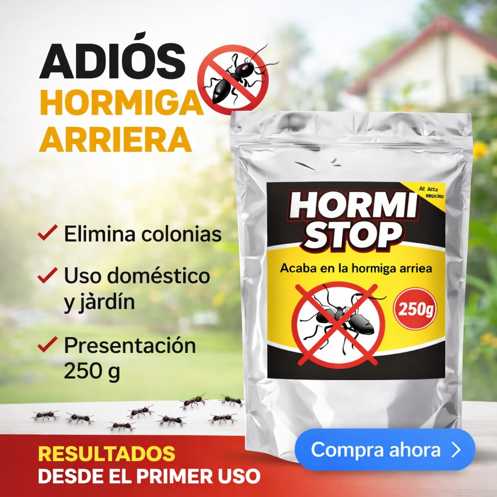 HORMI STOP - El Mejor Eliminador de Hormiga